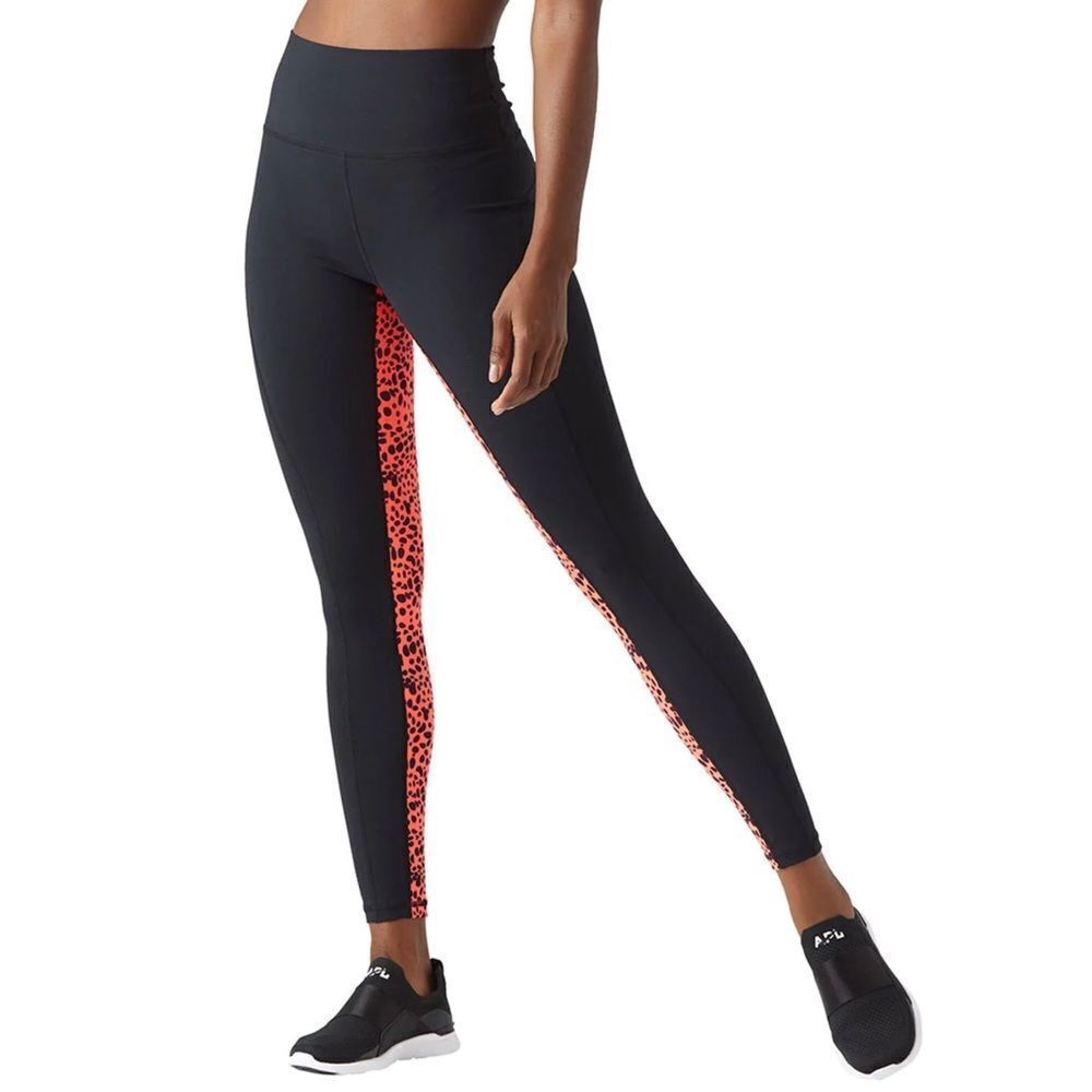 Glyder‎ Inside Out Yoga Leggings Womens Large Black